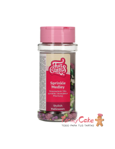 Sprinkle Medley -Stylish Halloween- 65g Funcakes