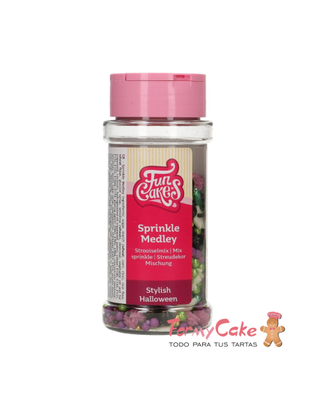 Sprinkle Medley -Stylish Halloween- 65g Funcakes