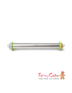 Rodillo De Acero Inoxidable Con Anillos Espaciadores Patisse