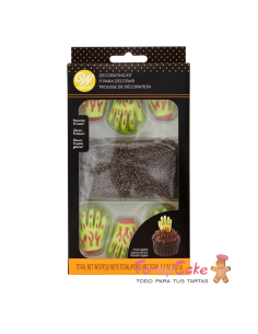 Decoración de Azúcar Mano Zombie 12ud Wilton