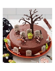 Decoración de Azúcar Mano Zombie 12ud Wilton 2