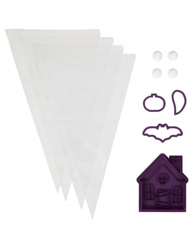 Kit Cortadores Casa Encantada 12ud. Wilton