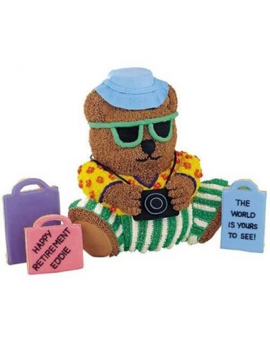 Molde Metal Osito De Peluche 3D Wilton