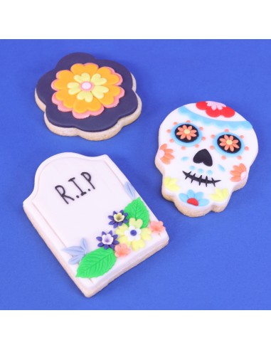 Set Cortadores Día De Los Muertos 3ud PME