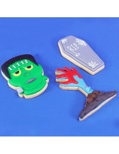 Set Cortadores Galletas De Terror 3ud PME