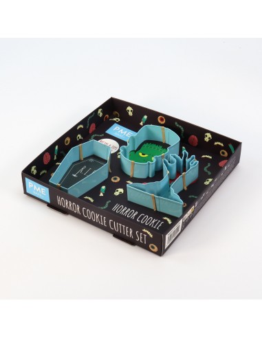 Set Cortadores Galletas De Terror 3ud PME