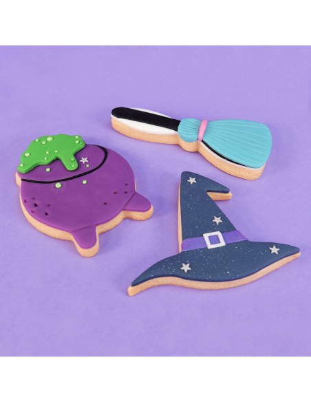 Set Cortadores Galletas De bruja 3ud PME