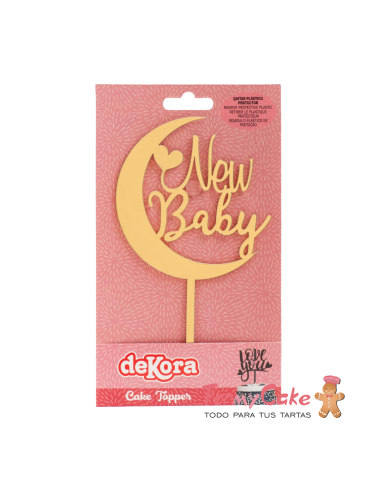 Topper New Baby Dorado Dekora
