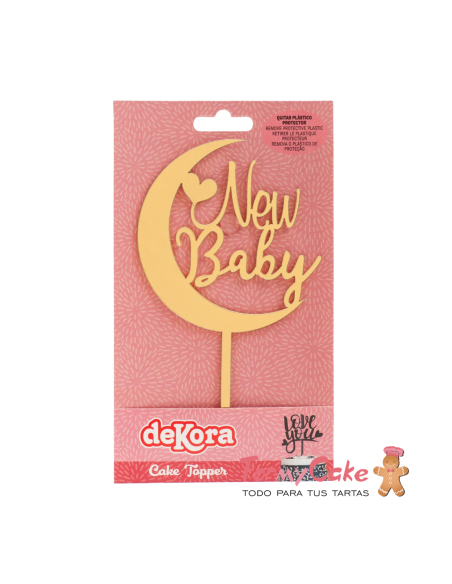 Topper New Baby Dorado Dekora