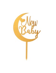 Topper New Baby Dorado Dekora 2