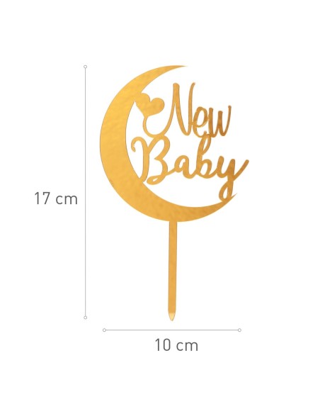 Topper New Baby Dorado Dekora