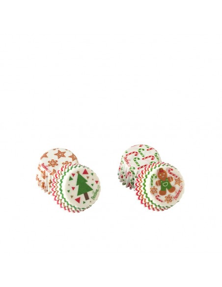 Minicápsulas Cupcakes Navidad 200uds Decora