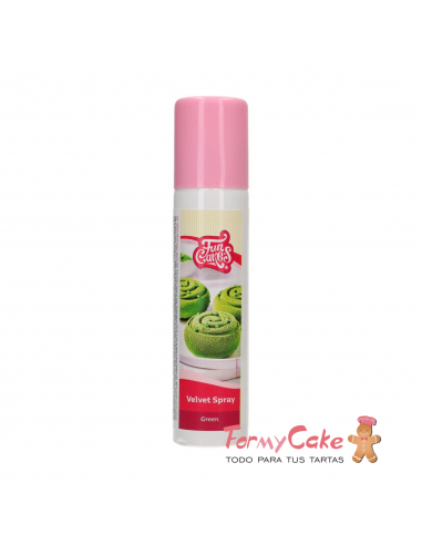 Spray Velvet Verde 100ml. FunCakes