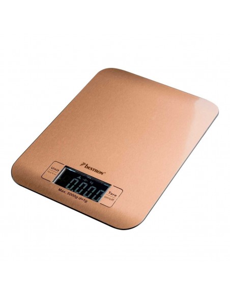 Bascula Cocina Digital Cobre Bestron RVS