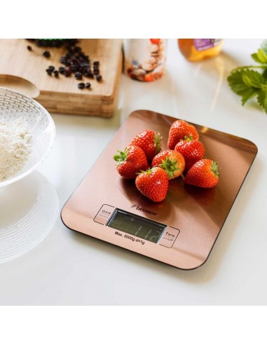 Bascula Cocina Digital Cobre Bestron RVS