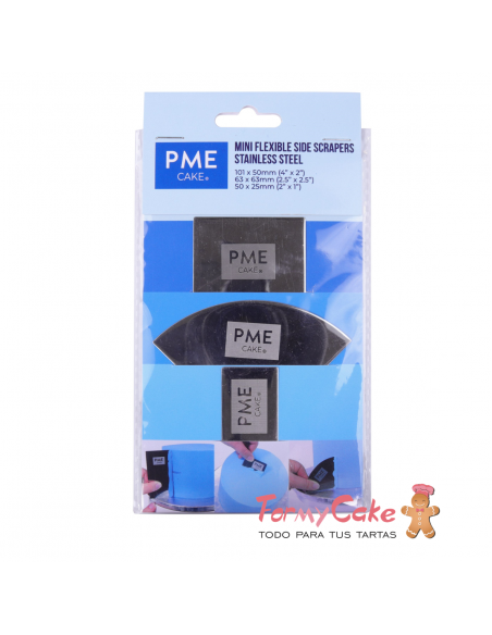 Juego Mini Espatulas Flexibles 3ud PME