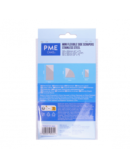 Juego Mini Espatulas Flexibles 3ud PME