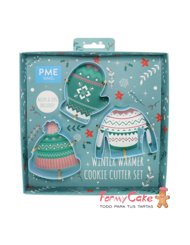 Set Cortadores Galletas De Terror 3ud PME