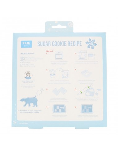 Set Cortadores Galletas De Polo Norte 3ud PME