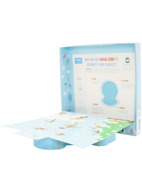 Set Cortadores Galletas De Polo Norte 3ud PME