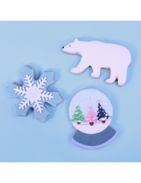 Set Cortadores Galletas De Polo Norte 3ud PME