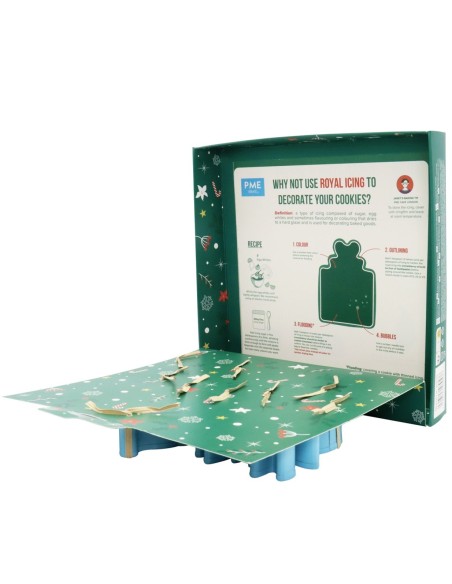 Set Cortadores Galletas De Papá Noel 3ud PME