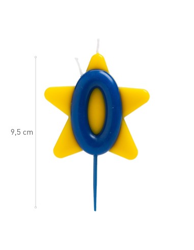 Vela Solidaria Doble Deseo Número 0 Dekora