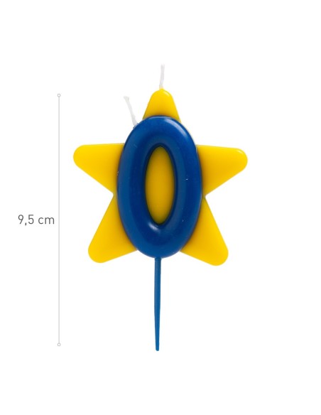 Vela Solidaria Doble Deseo Número 0 Dekora