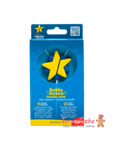 Vela Solidaria Doble Deseo premium Dekora