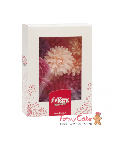 Pompones De Oblea Colores 12uds Dekora