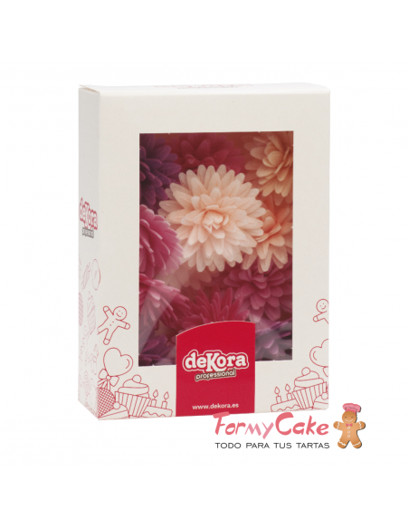 Pompones De Oblea Colores 12uds Dekora