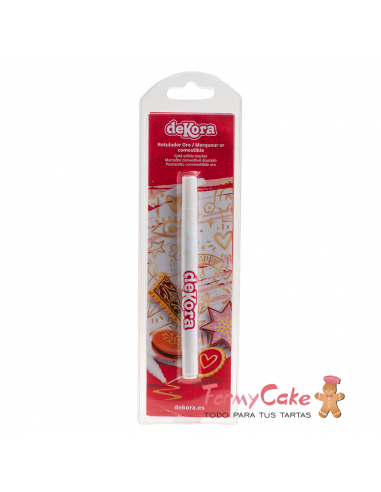 Rotulador Comestible Dorado Dekora