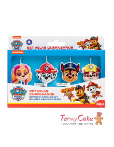 Velas Patrulla Canina 4ud Dekora
