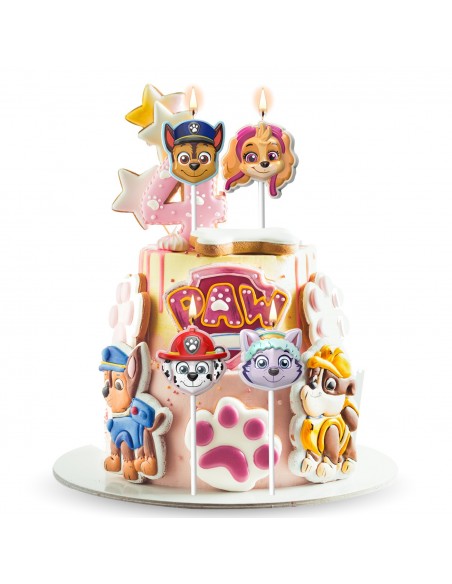 Velas Patrulla Canina 4ud Dekora