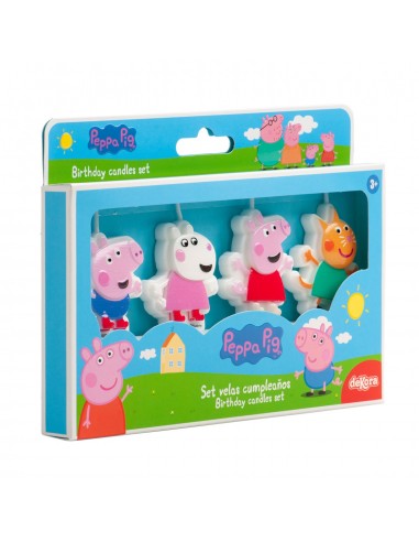Velas Peppa Pig Y Amigos Dekora