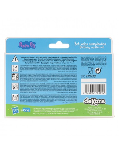 Velas Peppa Pig Y Amigos Dekora