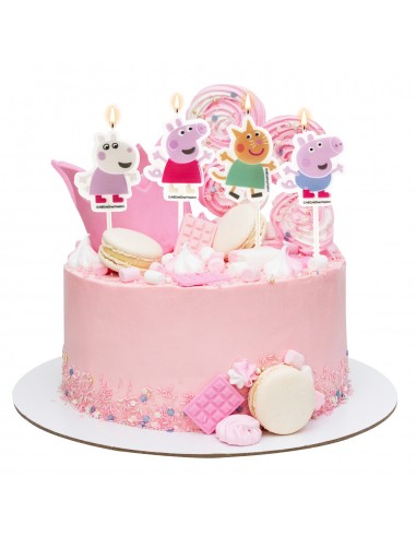 Velas Peppa Pig Y Amigos Dekora