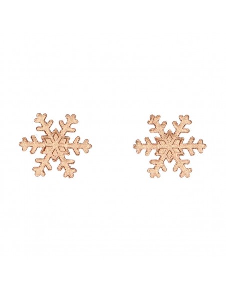 Copos De Nieve Dorado de Azúcar 12ud Funcakes