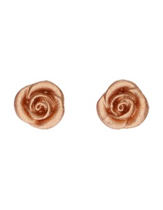 Decoraciones De Mazapán Rosas Color Oro Oscuro, 6ud. Funcakes 2