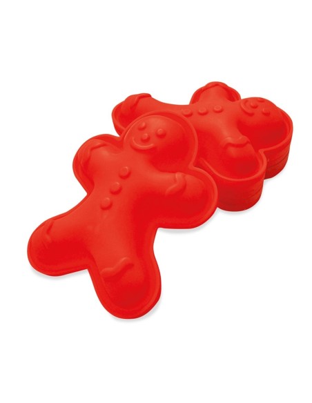 Molde Silicona Muñeco Jengibre 6uds Scrapcooking