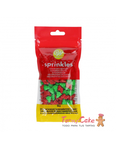 Árboles De Navidad De Azucar 56gr Wilton