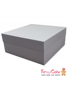 Caja Blanca para Tartas 30x40x15cm