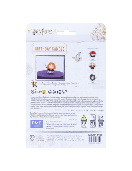 Vela Del Personaje De Harry potter, Hermione  PME