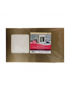 Caja Blanca Alta con Ventana 21x21x23,5cm Funcakes 2