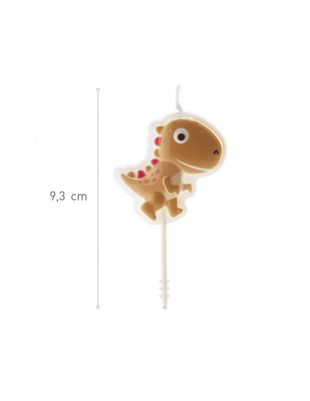 Velas Dinosurios 4ud Dekora