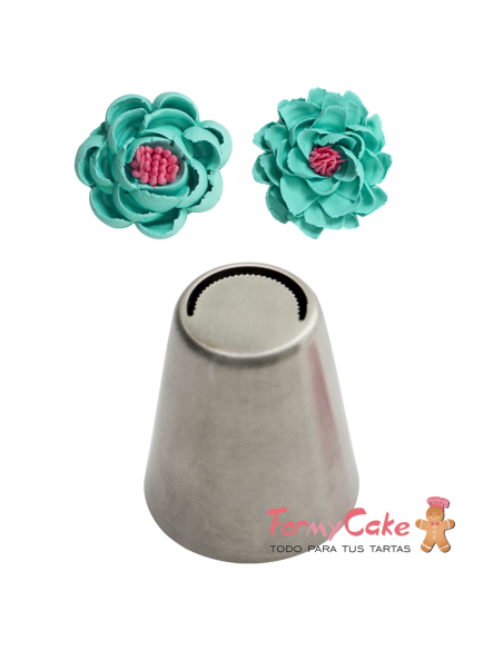 Boquilla Nº9 Pétalo Grande Dentado Decora