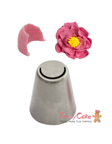 Boquilla Nº4 Pétalo Grande Liso Decora