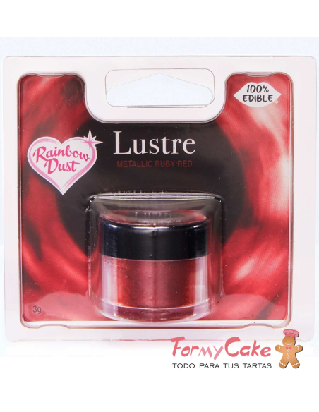 Nacarado Ruby Red 3gr Rainbow Dust