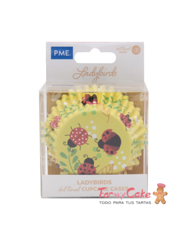 Cápsulas Aluminio Mariquitas 30ud PME