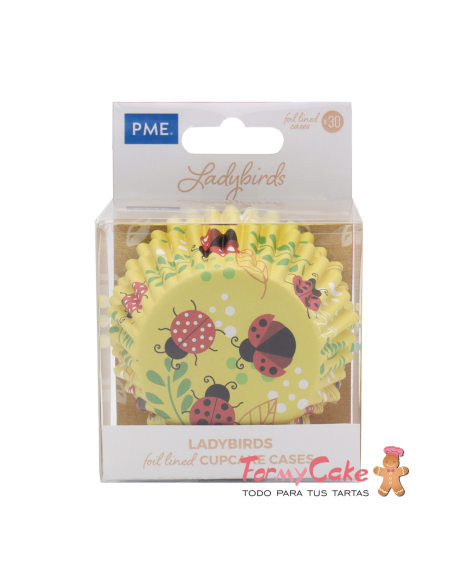 Cápsulas Aluminio Mariquitas 30ud PME